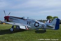 N151CF @ KOSH - North American P-51D Mustang The Rebel  C/N 44-84933N, NL151CF