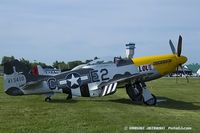 N151MC @ KOSH - North American F-51D Mustang Lou IV  C/N AF6722581, NL151MC