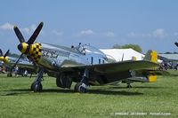 N510JS @ KOSH - North American P-51D Mustang Baby Duck  C/N 44-72086, N510JS