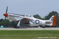 N4132A @ KOSH - North American P-51D Mustang Pecos Bill  C/N 122-40985, NL4132A