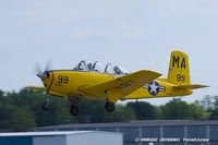 N134JV @ KOSH - Beech D45 (T-34B) Mentor  C/N BG-345DC, N134JV - by Dariusz Jezewski www.FotoDj.com