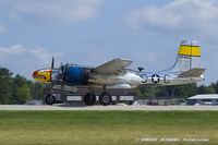 N99420 @ KOSH - Douglas B-26B Invader Silver Dragon C/N 44-34104, N99420 - by Dariusz Jezewski www.FotoDj.com