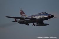 N2011V @ KOSH - North American F-100F Super Sabre  C/N 243-224, N2011V