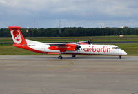 D-ABQF @ EDDT - De Havilland Canada DHC-8-402Q at Berlin Tegel. - by moxy