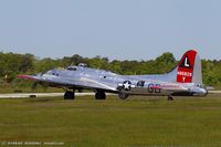 N3193G @ KFRG - Boeing B-17G Flying Fortress Yankee Lady  C/N 77255 - Yankee Air Museum, N3193G