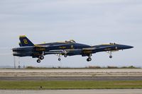 163768 @ KOQU - F/A-18C Hornet 163768 C/N 0848 from Blue Angels Demo Team  NAS Pensacola, FL - by Dariusz Jezewski www.FotoDj.com
