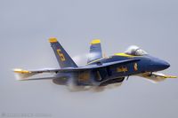 163106 @ KOQU - F/A-18A Hornet 163106 C/N 0495 from Blue Angels Demo Team  NAS Pensacola, FL - by Dariusz Jezewski www.FotoDj.com