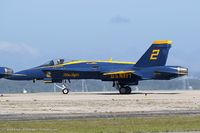 163768 @ KOQU - F/A-18C Hornet 163768 C/N 0848 from Blue Angels Demo Team  NAS Pensacola, FL - by Dariusz Jezewski www.FotoDj.com