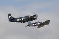 N23827 @ KNTU - Douglas AD-4 Skyraider  C/N 123827, N23827 - by Dariusz Jezewski www.FotoDj.com
