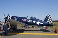 N83JC @ KCEF - Goodyear FG-1D Corsair Skyboss  C/N 67089, NX83JC - by Dariusz Jezewski www.FotoDj.com