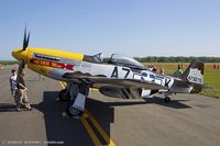N119H @ KCEF - North American F-51D Mustang Never Miss  C/N 44-73275, N119H