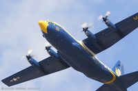 164763 @ KCEF - C-130T Hercules 164763 Fat Albert from Blue Angels Demo Team  NAS Pensacola, FL