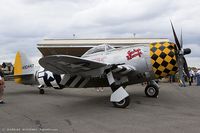 N1345B @ KRDG - Republic P-47D Thunderbolt Jacky's Revenge  C/N 44-90447, NX1345B