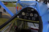 N55412 @ KRDG - Cockpit of Boeing A75L300 PT-13 Kaydet  C/N 75-1551, N55412