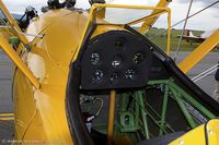 N55412 @ KRDG - Cockpit of Boeing A75L300 PT-13 Kaydet  C/N 75-1551, N55412