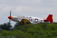 N61429 @ KRDG - North American P-51C Mustang Tuskegee Airman C/N 103-26199, NX61429