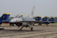 93-0540 @ KYIP - F-16CJ Fighting Falcon 93-0540 SW from 55th FS Fighting Fifty Fifth 20th FW Shaw AFB, SC