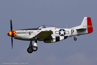 N551J @ KYIP - North American P-51D Mustang Gentleman Jim  C/N 44-74230, NL551J