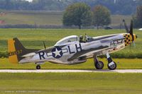 N510JS @ KYIP - North American P-51D Mustang Baby Duck  C/N 44-72086, N510JS