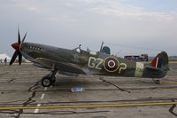 N730MJ @ KYIP - Supermarine Spitfire Mk IX  C/N CBAF 7243, N730MJ - by Dariusz Jezewski www.FotoDj.com