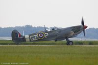 N730MJ @ KYIP - Supermarine Spitfire Mk IX  C/N CBAF 7243, N730MJ - by Dariusz Jezewski www.FotoDj.com