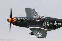 N551E @ KYIP - North American P-51B Mustang Old Crow  C/N 44-74774, N551E