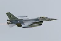 J-643 @ LFRJ - Fokker F-16AM Fighting Falcon, Take off rwy 26, Landivisiau Naval Air Base (LFRJ) Tiger Meet 2017 - by Yves-Q