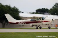 N6619X @ KOSH - Cessna 210A Centurion  C/N 21057619, N6619X
