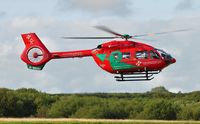 G-WENU @ EGFH - Dafen Carmarthenshire based Wales Air Ambulance helicopter (Helimed 57). - by Roger Winser