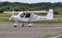 G-KIMS @ EGFH - Resident Ikarus C42 operated by Gower Flight Centre. - by Roger Winser