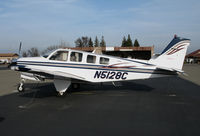 N5128C @ KLHM - Cell Marque Corp, Lincoln, CA 2002 Raytheon A36 @ Lincoln Regional Airport (Karl Harder Field), CA home field