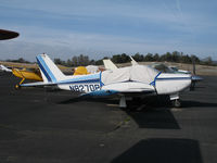 N8270P @ KAUN - Locally-based 1963 Piper PA-24-250 Comanche under cover @ Auburn Municipal Airport, CA - by Steve Nation