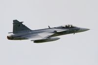 9236 @ LFRJ - Saab JAS-39C Gripen, Take off rwy 26, Landivisiau Naval Air Base (LFRJ) Tiger Meet 2017 - by Yves-Q
