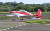G-CGWG @ EGFH - Resident RV-7 aircraft. - by Roger Winser
