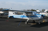 N5906T @ KAUN - Locally-based 1964 Cessna 150D @ Auburn Municipal Airport, CA - by Steve Nation