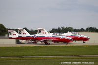 114054 @ KOSH - CAF CT-114 Tutor 114054 C/N 1054 from Snowbirds Demo Team 15 Wing CFB Moose Jaw, SK