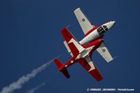 114054 @ KOSH - CAF CT-114 Tutor 114054 C/N 1054 from Snowbirds Demo Team 15 Wing CFB Moose Jaw, SK