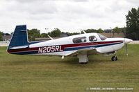 N205RL @ KOSH - Mooney M20J 201  C/N 24-3022, N205RL - by Dariusz Jezewski www.FotoDj.com