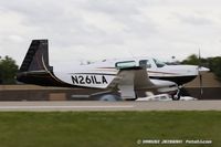 N261LA @ KOSH - Mooney M20K  C/N 25-0275, N261LA - by Dariusz Jezewski www.FotoDj.com