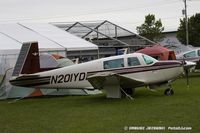 N201YD @ KOSH - Mooney M20J 201  C/N 24-0510, N201YD - by Dariusz Jezewski www.FotoDj.com