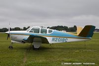 N2018C @ KOSH - Beech M35 Bonanza  C/N D-6498, N2018C - by Dariusz Jezewski www.FotoDj.com