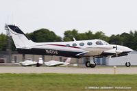 N411V @ KOSH - Cessna 340  C/N 340-0250, N411V
