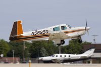 N5895Q @ KOSH - Mooney M20E Chapparal  C/N 812, N5895Q - by Dariusz Jezewski www.FotoDj.com
