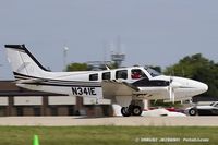 N341E @ KOSH - Raytheon Aircraft Company G58 Baron  C/N TH2141, N341E - by Dariusz Jezewski www.FotoDj.com