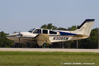 N3085W @ KOSH - Beech E55 Baron  C/N TE-954, N3085W - by Dariusz Jezewski www.FotoDj.com