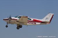 N2023A @ KOSH - Beech 95-B55 Baron  C/N TC-2168, N2023A - by Dariusz Jezewski www.FotoDj.com