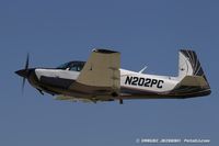 N202PC @ KOSH - Mooney M20J 201  C/N 24-1086, N202PC