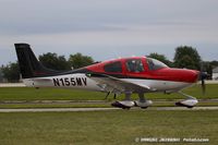 N155MV @ KOSH - Cirrus SR22T  C/N 1101, N155MV