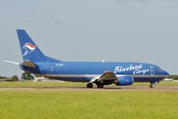TF-BBF @ EGSH - Arriving at Norwich for paintwork. - by keithnewsome