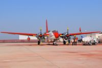 N410NA @ KBOI - Being gassed up for next mission.